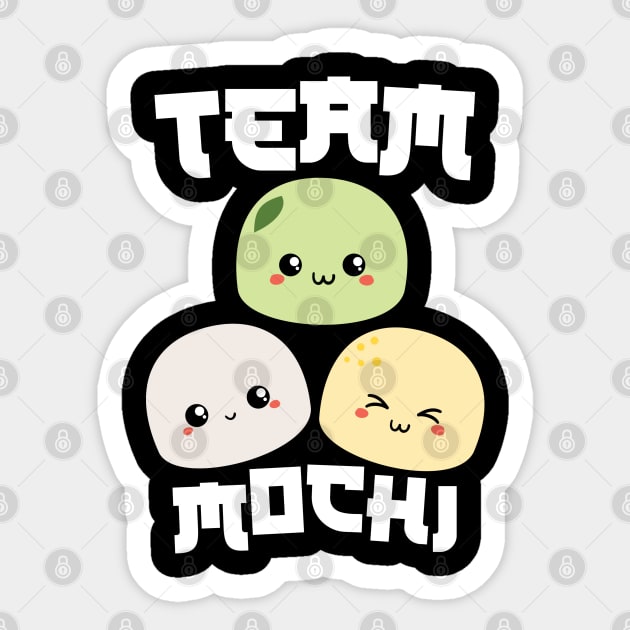 Team Mochi Sticker by The WYLD Tribe